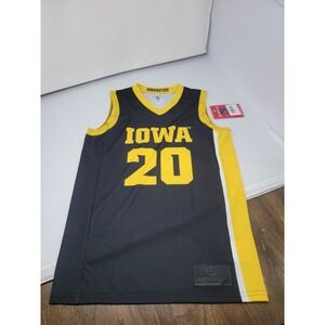Kate Martin #20 Iowa Hawkeyes ProSphere NCAA Alumni Jersey Black NWT Youth